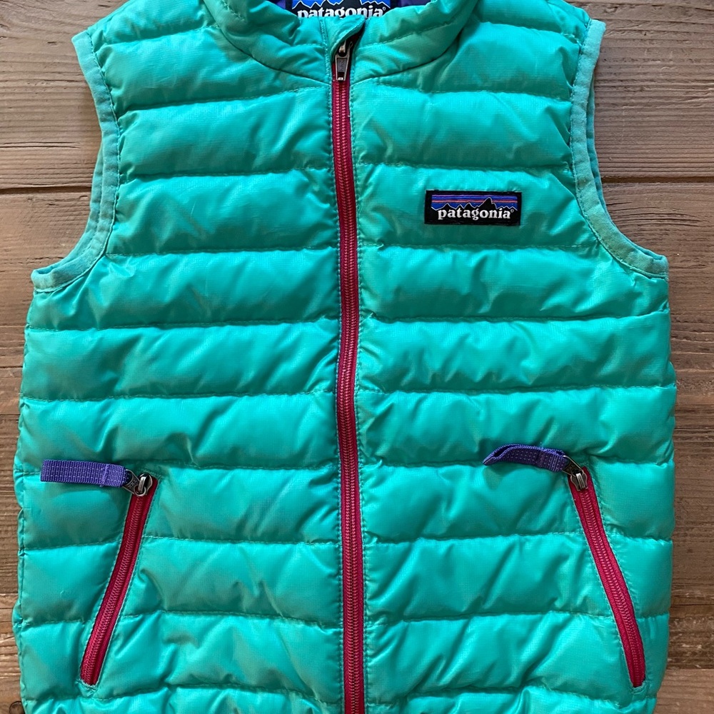 Patagonia down sweater vest for toddler